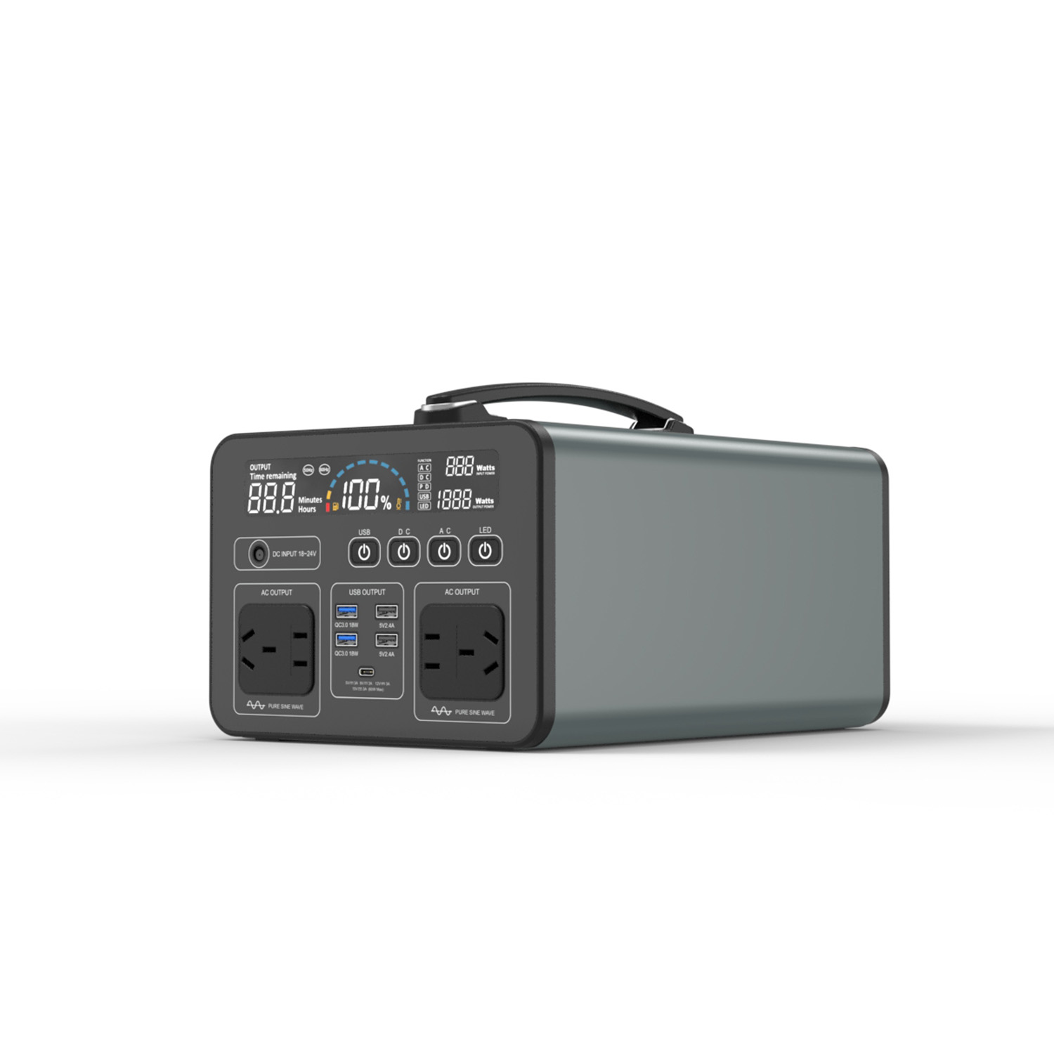 RVD-ES-1002 CarryPower Portable Station
